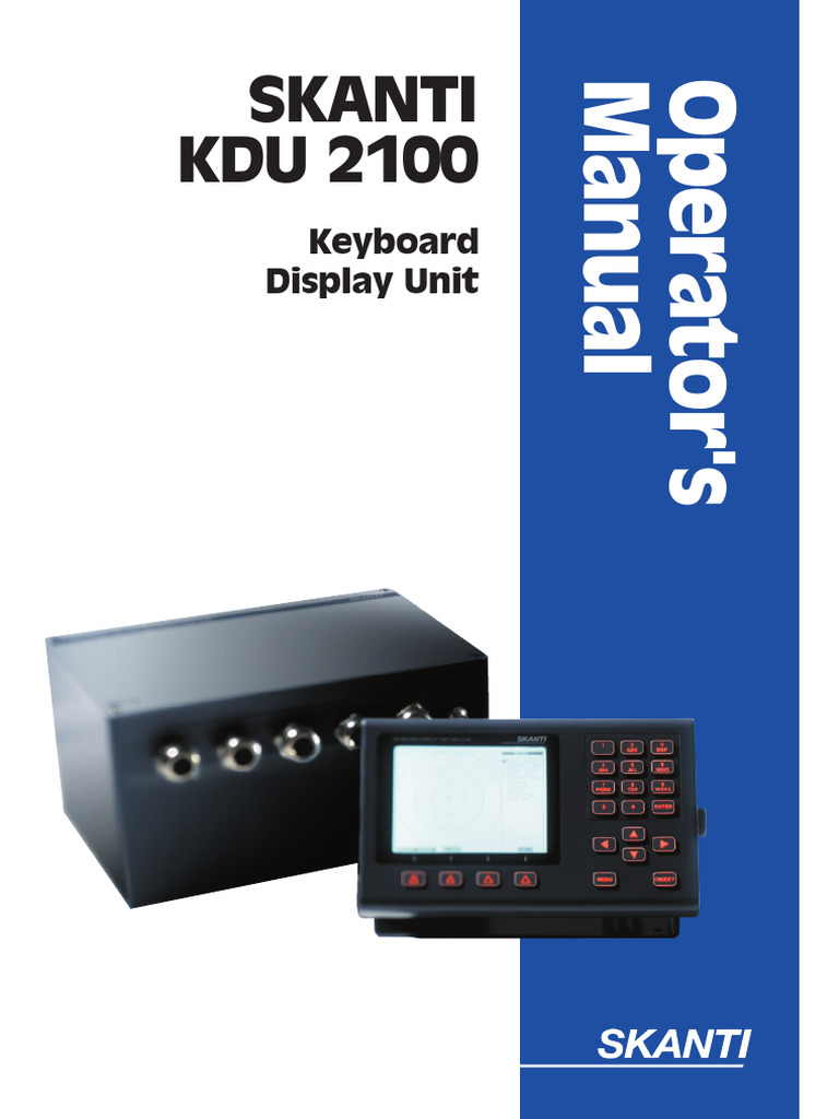 Kdu 2100 Operation Manual | PDF | Computer Keyboard | Cursor (User ...