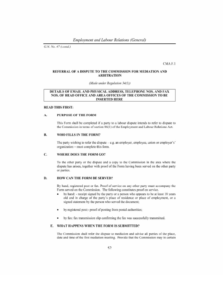 Cma f1 Referral Letters | PDF