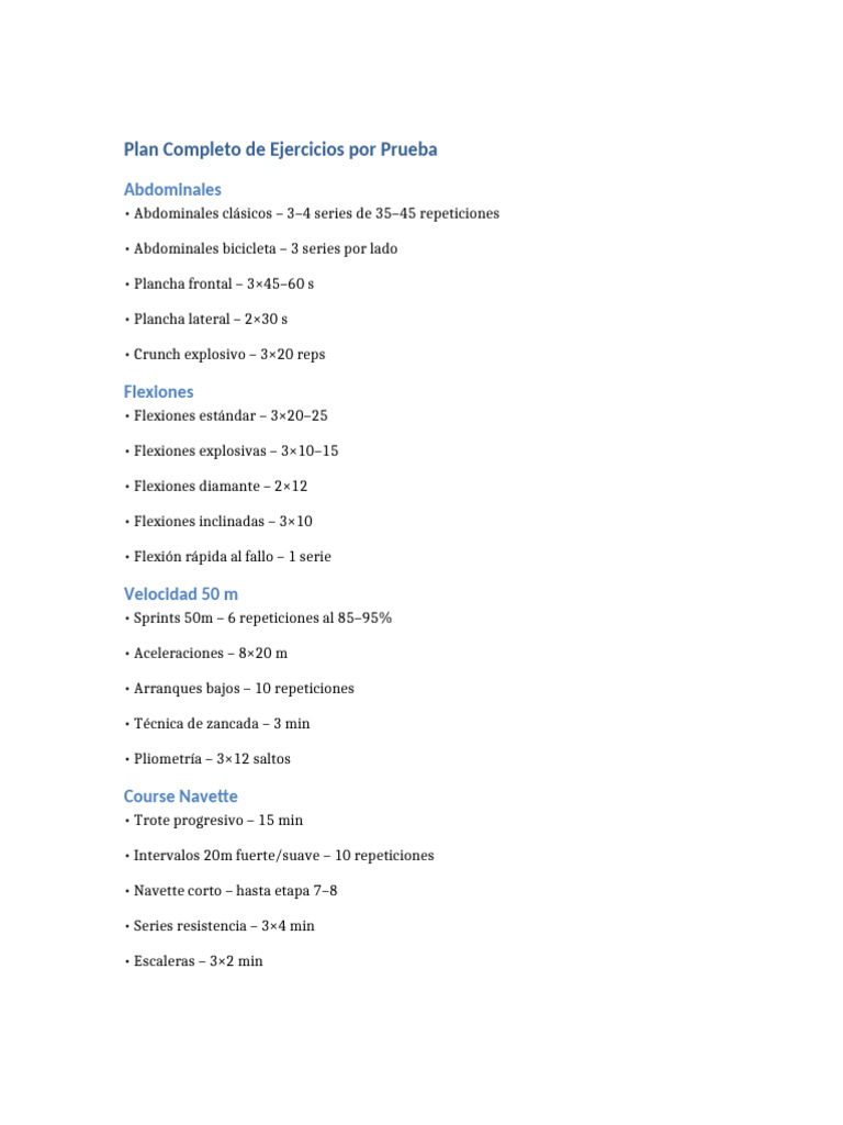 Ejercicios Completos | PDF