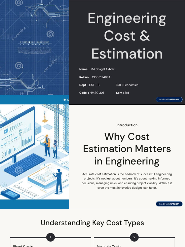 Engineering Cost and Estimation | PDF | Opportunity Cost | Cost