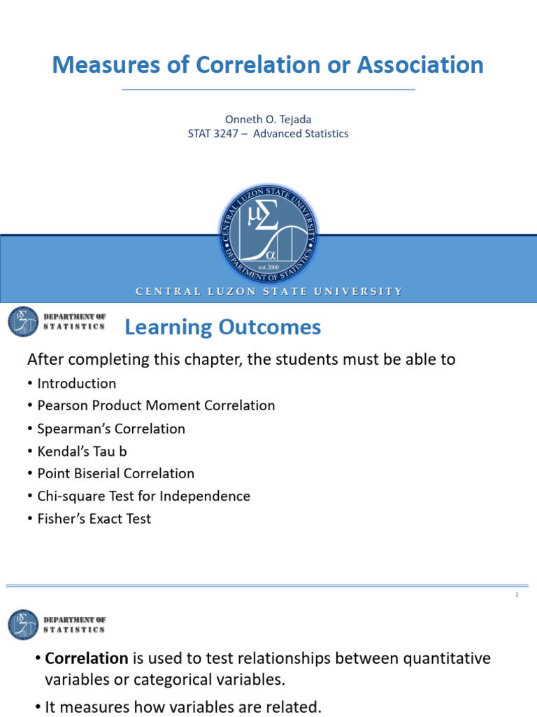 STAT 3247 - Correlation Analysis | PDF | P Value | Statistics