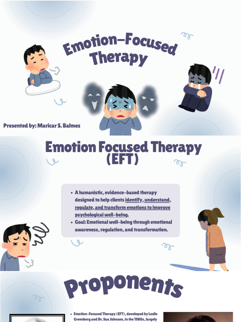 Emotion Focused Therapy | PDF | Psychotherapy | Cognition
