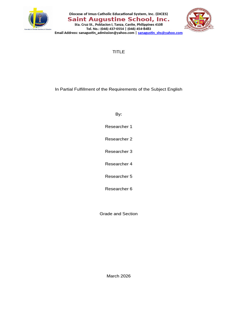 Research Paper Format | PDF | Methodology