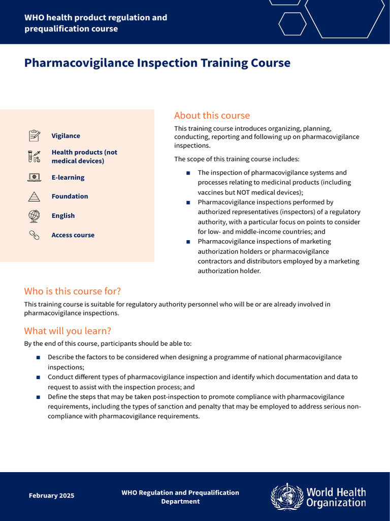 Reg Pvg El Pharmacovigilance Inspection 2 | PDF | Pharmacovigilance ...