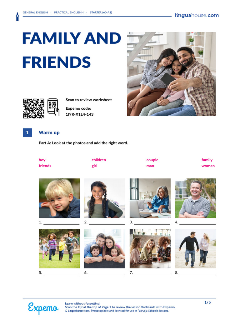 Family and Friends British English Student A0 A1 | PDF | Chess | Chess ...