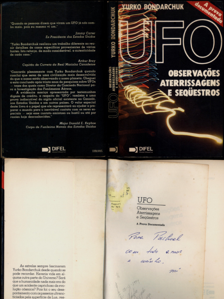 759061811 Yurko Bondarchuk UFO Observacoes Aterrissagens e Sequestros | PDF