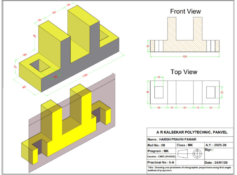 Practical 6 A | PDF