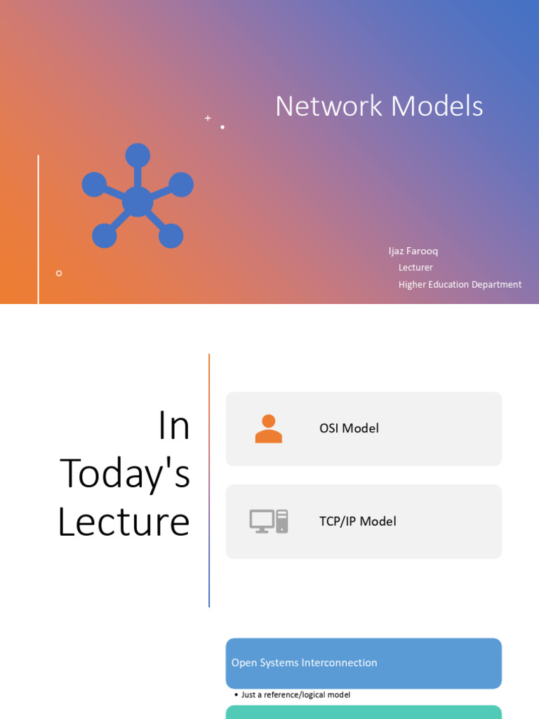 2 Network Models 1 | PDF