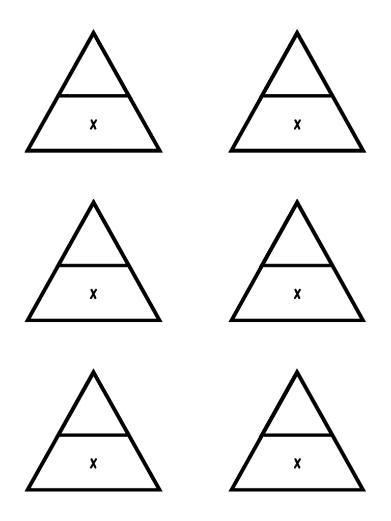 Equation Triangles Template (1) (1) | PDF