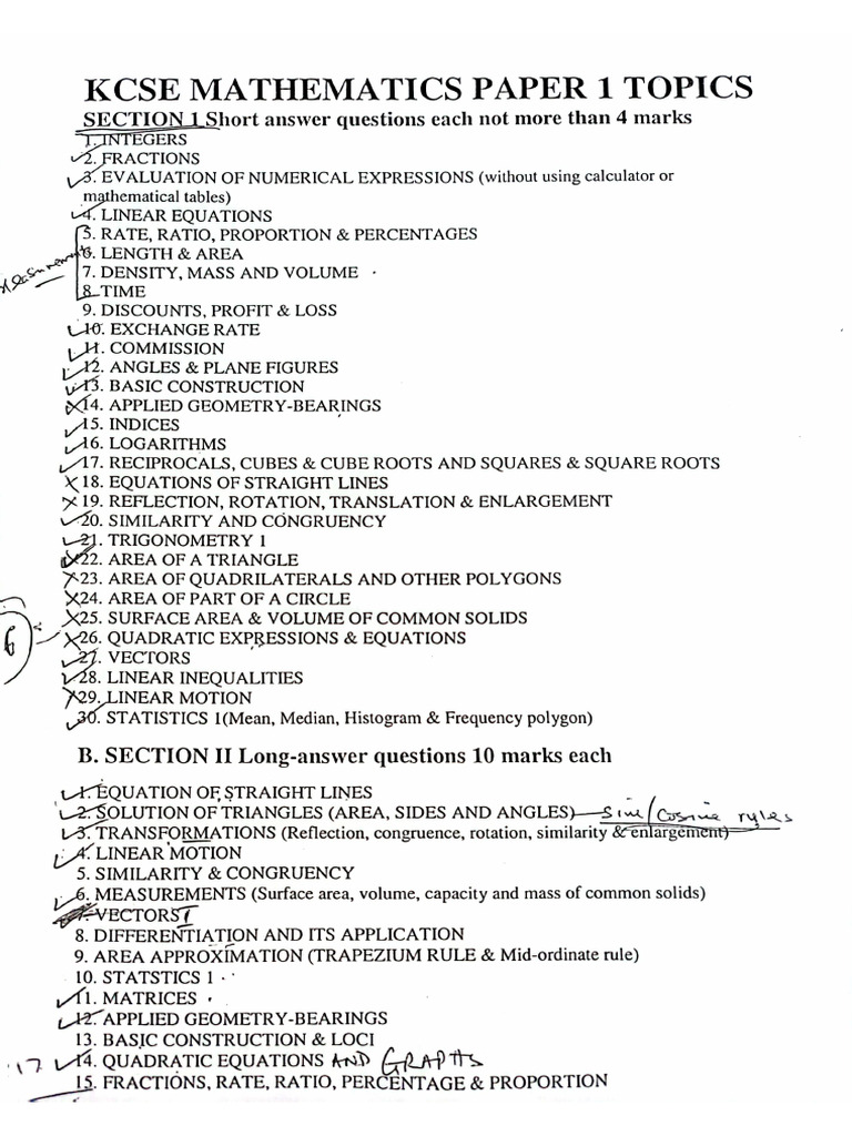 Mathematics Papers | PDF
