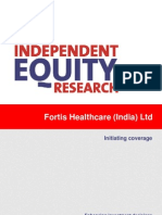 CRISIL Research Ier Report Fortis Healthcare