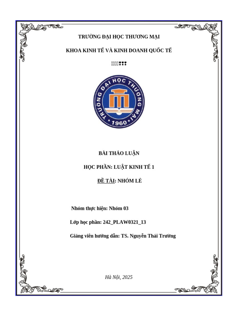 Luật kt1 | PDF