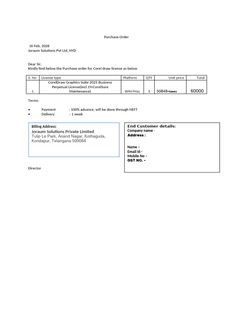 Sample PO... | PDF