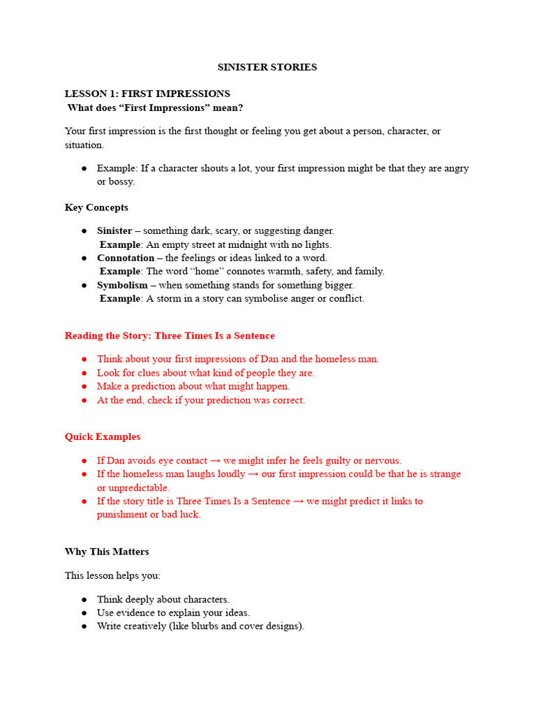 Note (First Period) | PDF