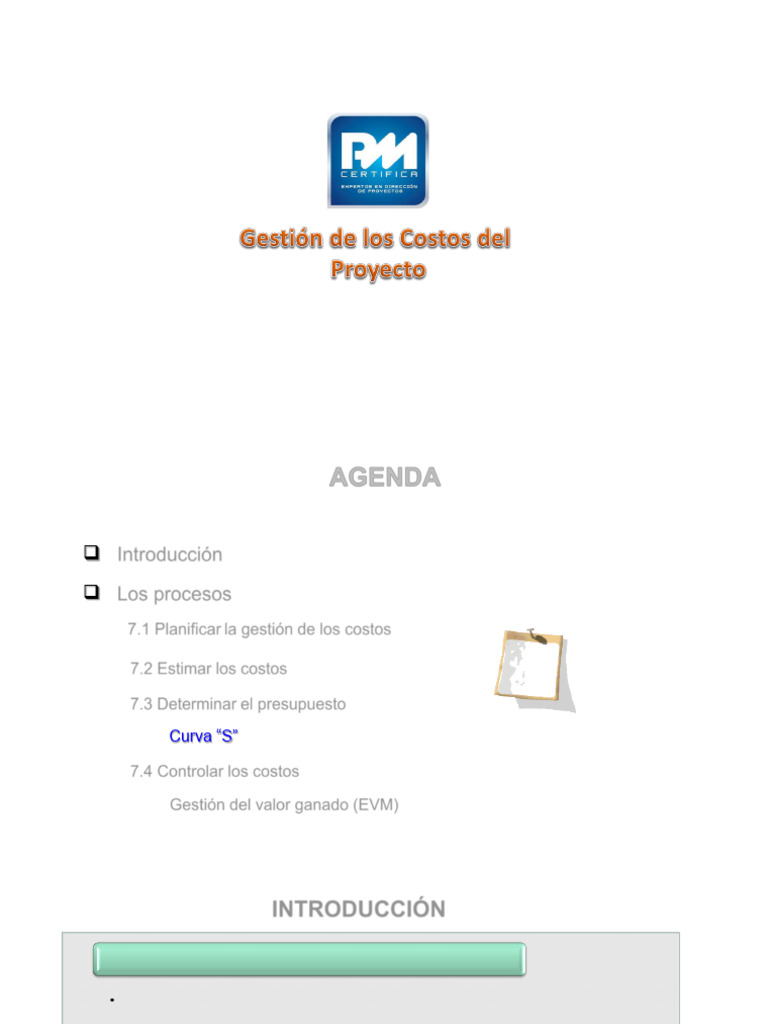 Gestión de Los Costos Del Proyecto | PDF | Presupuesto