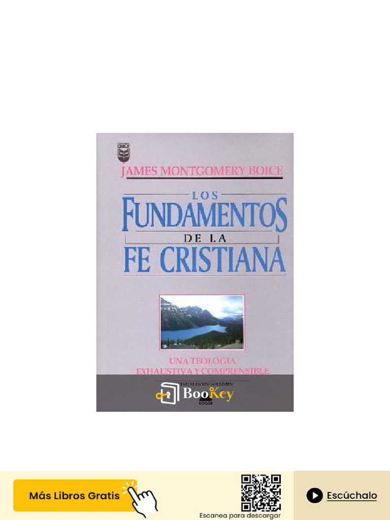 Los Fundamentos de La Fe Cristiana PDF | PDF | Biblia | Cristo (título)