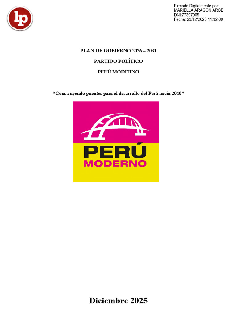 Peru Moderno | PDF | Perú | Democracia