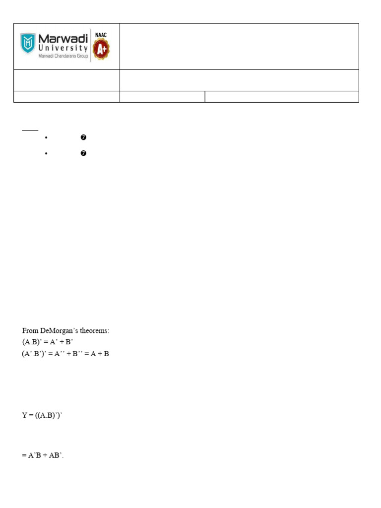 Rishi Dld Exp2 | PDF | Logic Gate | Mathematical Logic