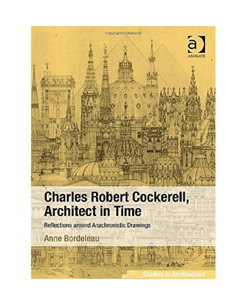 Charles Robert Cockerell Architect in Time Reflections Around ...