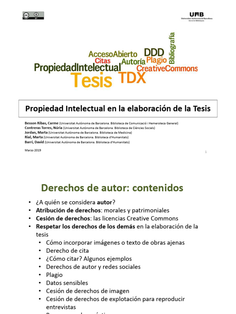 Derechos de Autor | PDF | Creative Commons