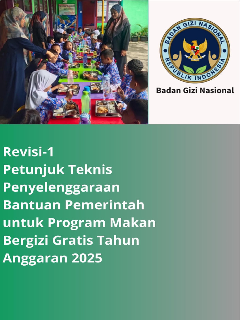 Standard Operating Procedure Dapur MBG | PDF