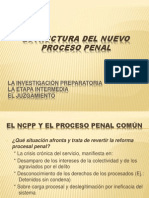 Estructura Del Nuevo Codigo Procesal Penal Peruano