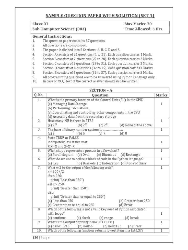 Sample Practice Papers | PDF | Electronic Waste | Recycling