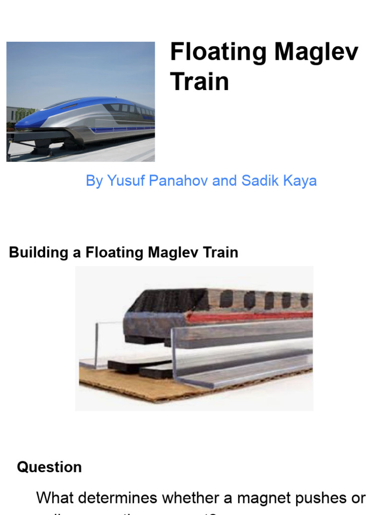 Floating Maglev Train2 | PDF | Train | Magnet