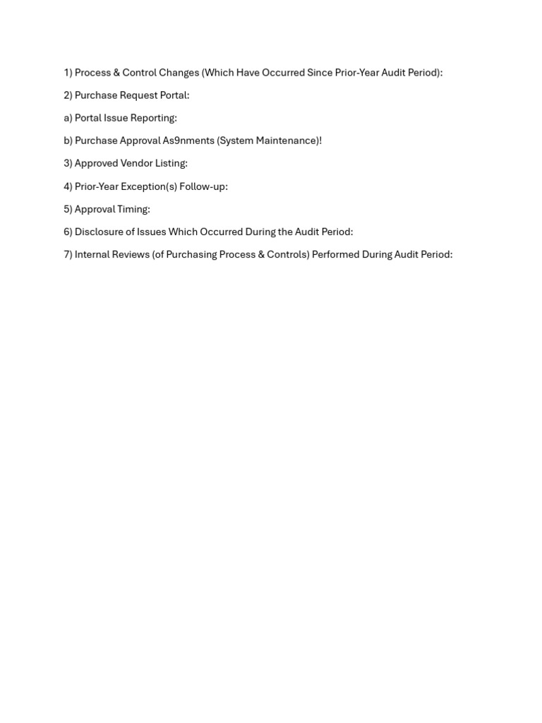 List of Questions (1) | PDF