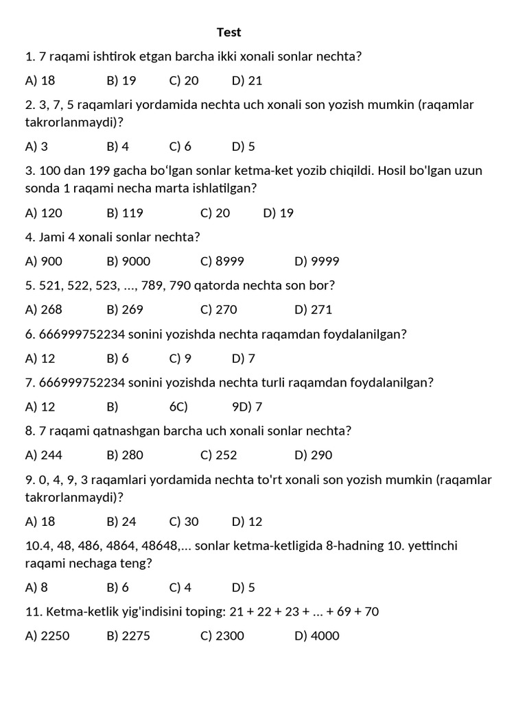 Test 3 | PDF