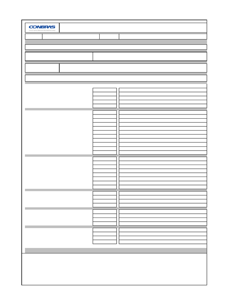 DCS Formulario | PDF