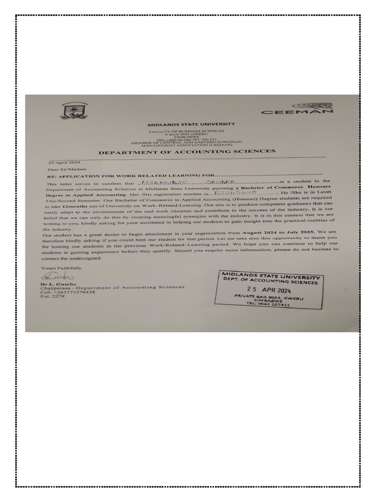 Sandra Cv 2[1] (AutoRecovered) | PDF | Accounting