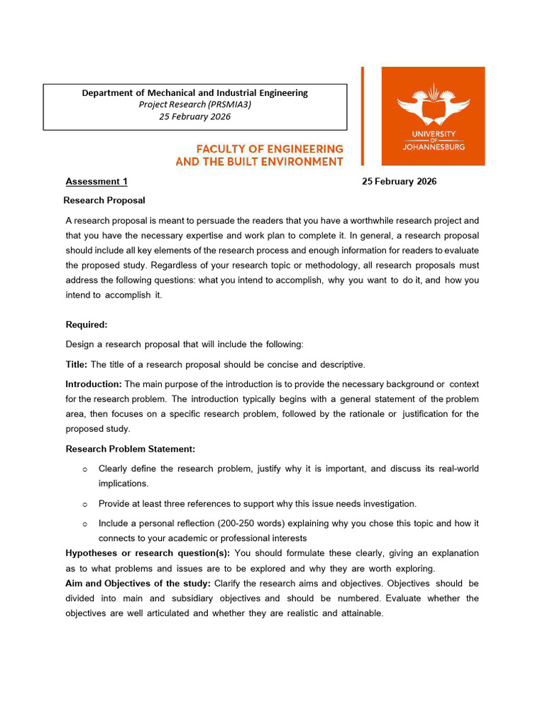 Assessment 1 Proposal and Lit Review 11 March 2025 | PDF | Methodology ...