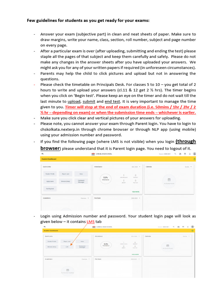 Assessment Guidelines Students | PDF | Evaluation Methods | Educational ...