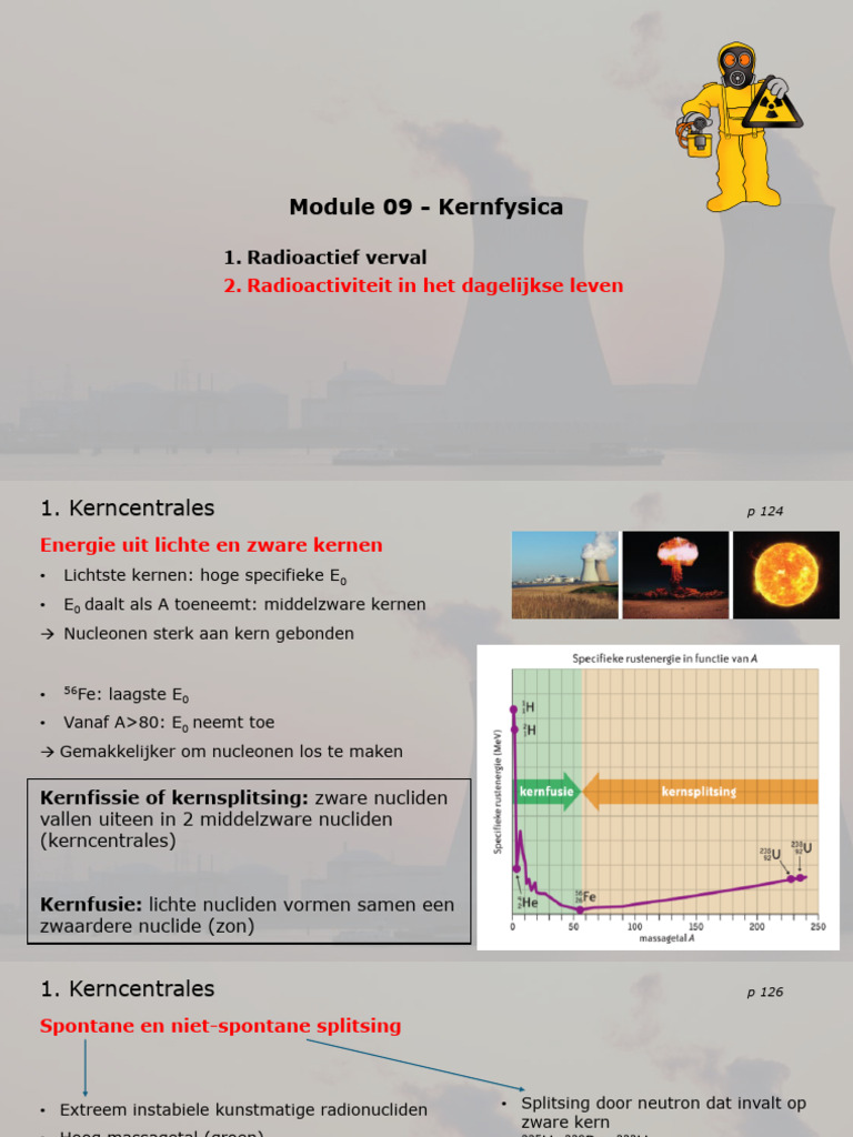 M09H02. Radioactiviteit in Het Dagelijks Leven | PDF