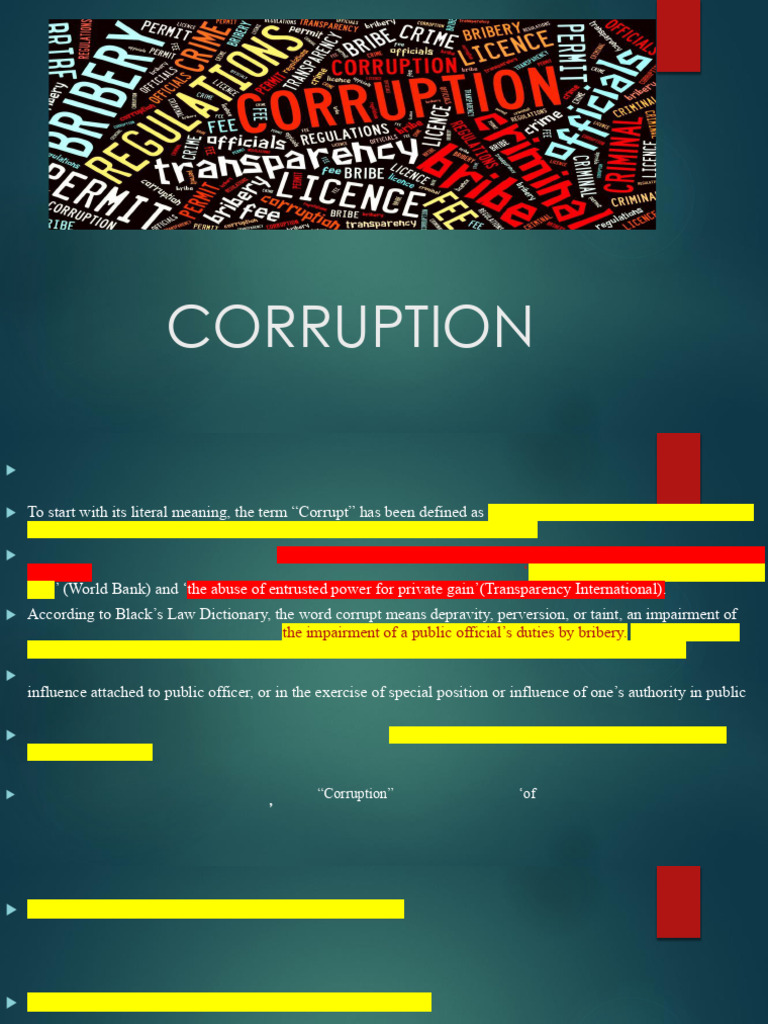 Corruption | PDF | Corruption | Economic Inequality