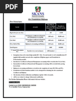 ACCA Fee Structure 2025 in Pakistan | PDF | Accounting