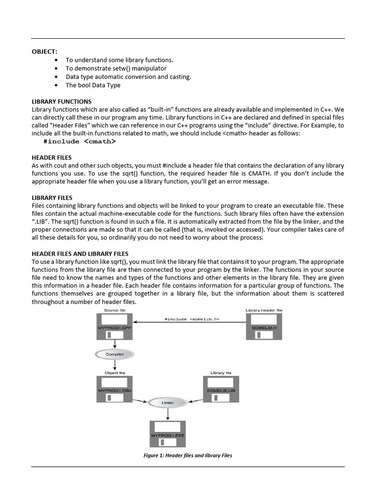 PF Week 4 | PDF | Library (Computing) | Area