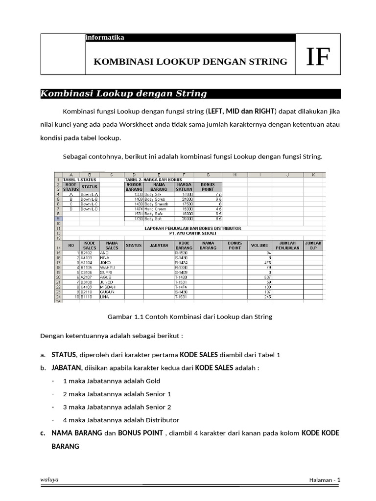 Lookup String | PDF