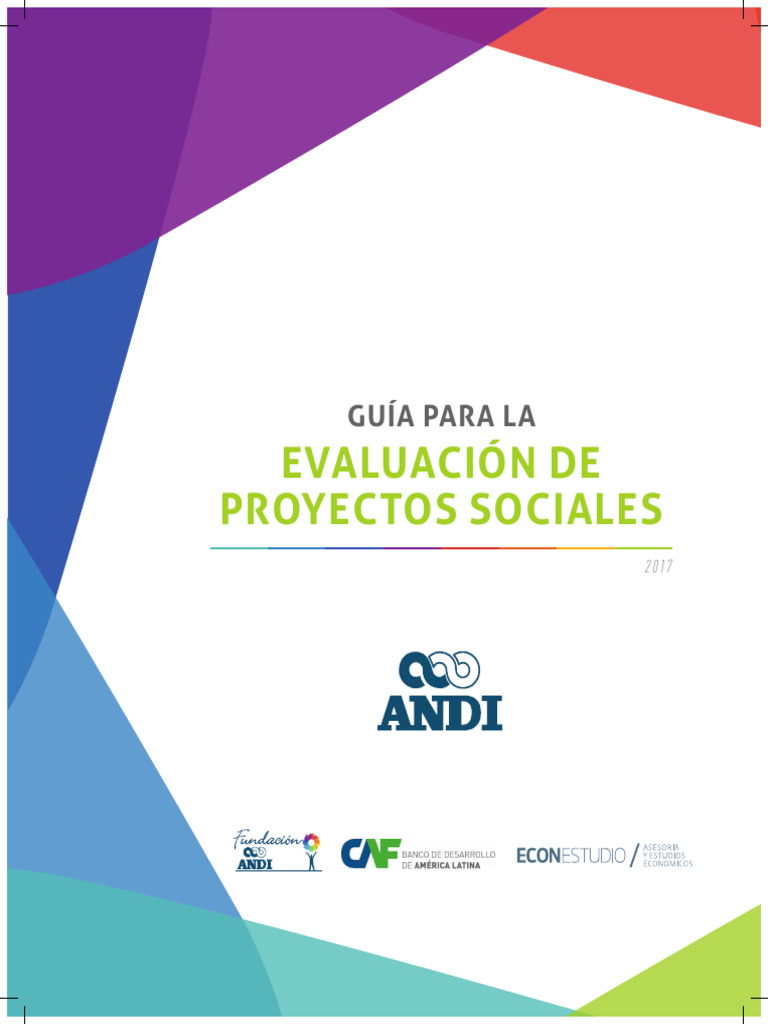 Guia para La Evaluacion de Proyectos Sociales | PDF | Evaluación ...