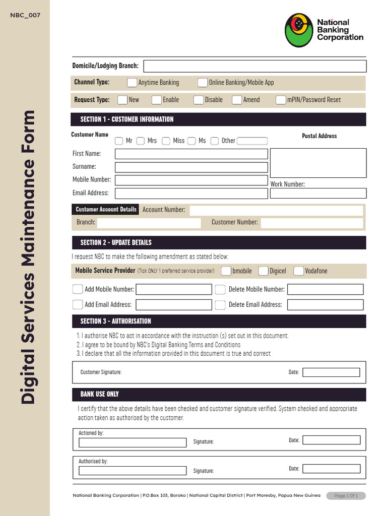 CLR_NBC_007-NBC-Digital-Maintenance-Form | PDF