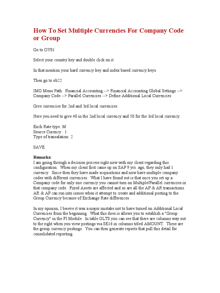 Note Parallel Currency 1 | PDF | Currency | Prices