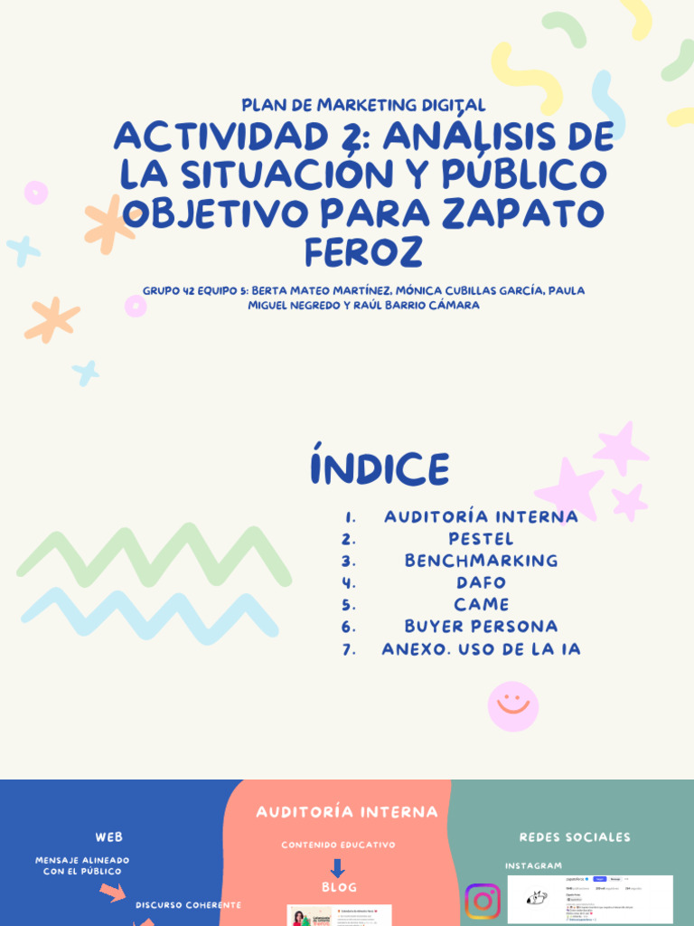 Actividad 2 Plan de Marketing Digital | PDF | Marketing | Publicidad ...