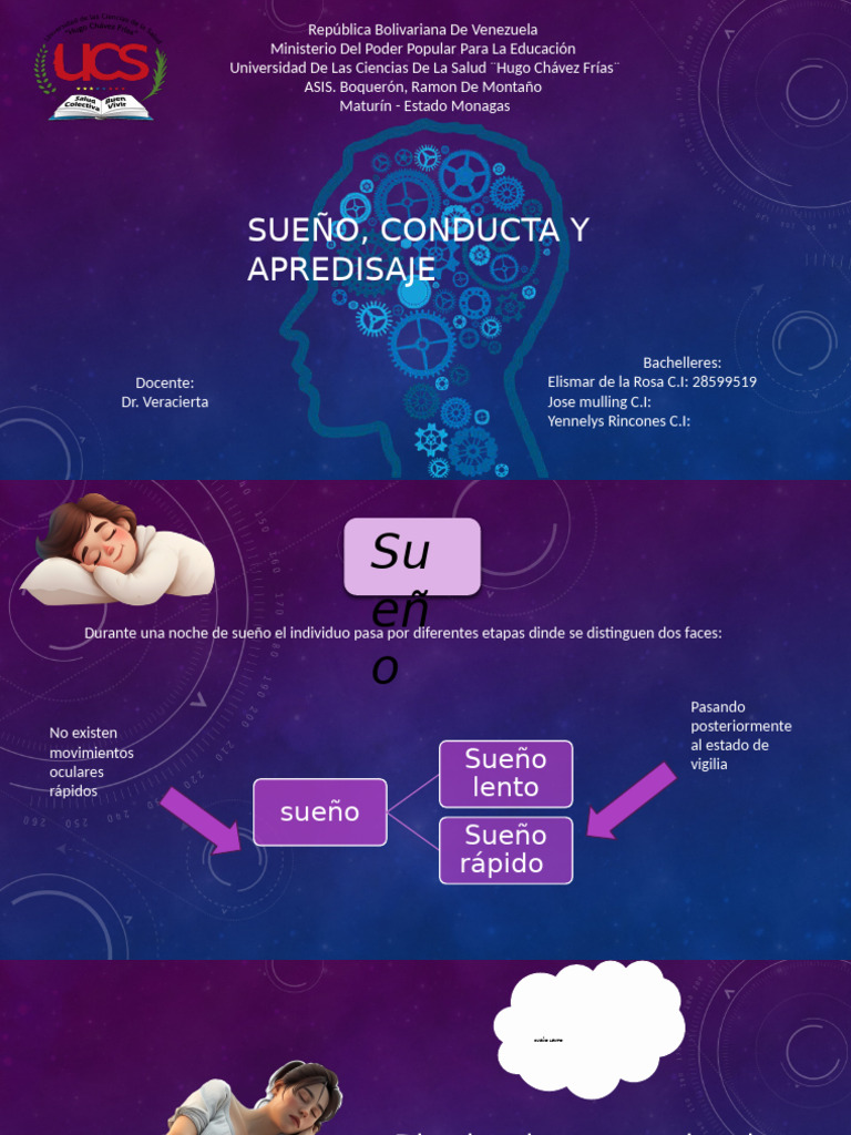 Sueño, Conducta y Aprendisaje (Presentacion) | PDF | Dormir | Ciencias ...