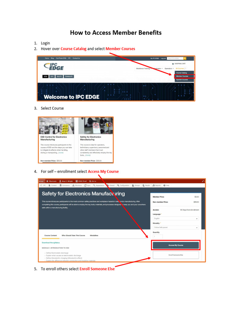 How to Access Member Benefits | PDF