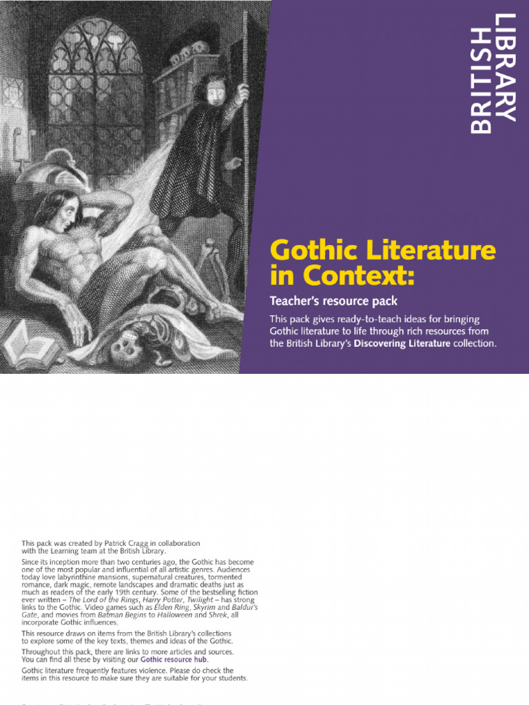 The Gothic Literature | PDF