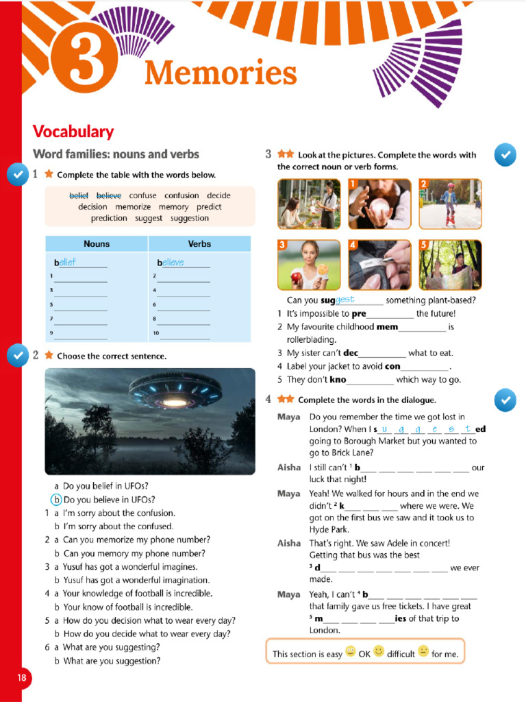 Workbook Unit 3 | PDF