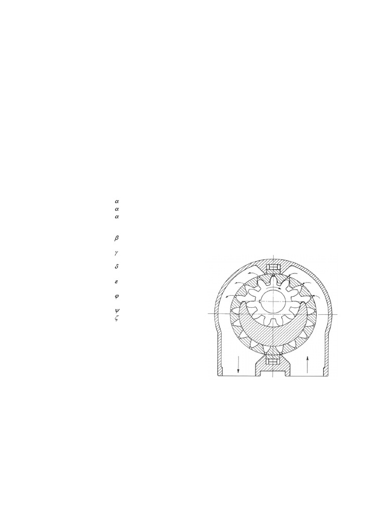 Internal Gear Pump Design | PDF | Gear | Pump