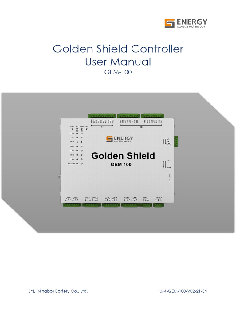 GS and HMI manual (2) | PDF | Computer Network | User Interface