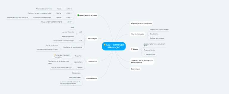 Mapa Mental - Aula 1 | PDF